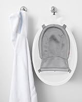 Skip Hop Moby Smart Sling Bathtub 3 Step PVC Free Phthalate Free White view 9