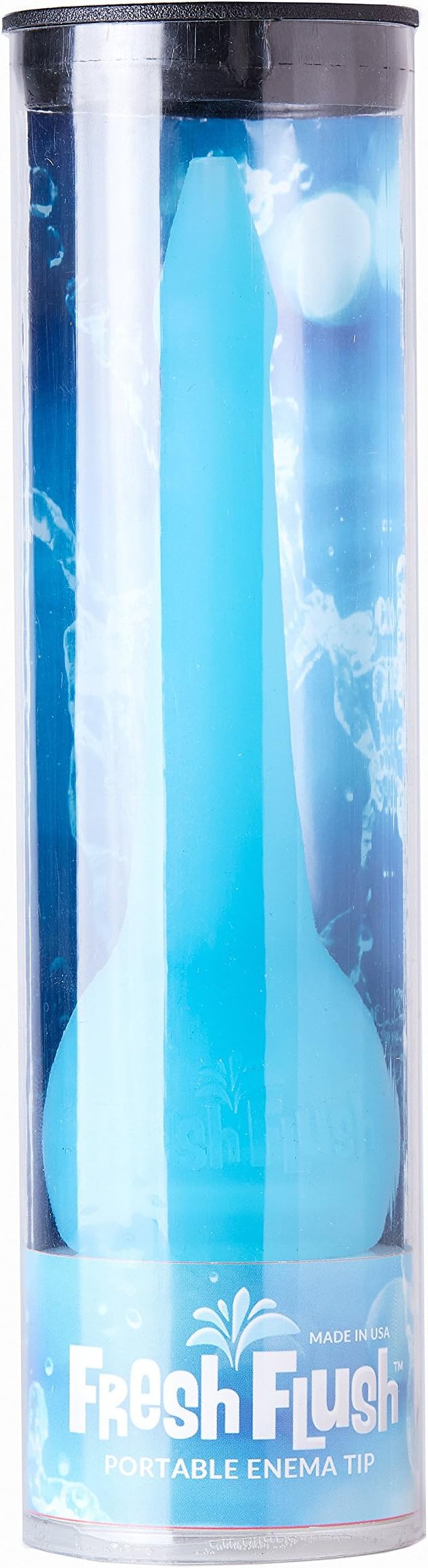 Fresh Flush - Portable Silicone Enema Tip - Single Life- 1 Fresh Flush kit