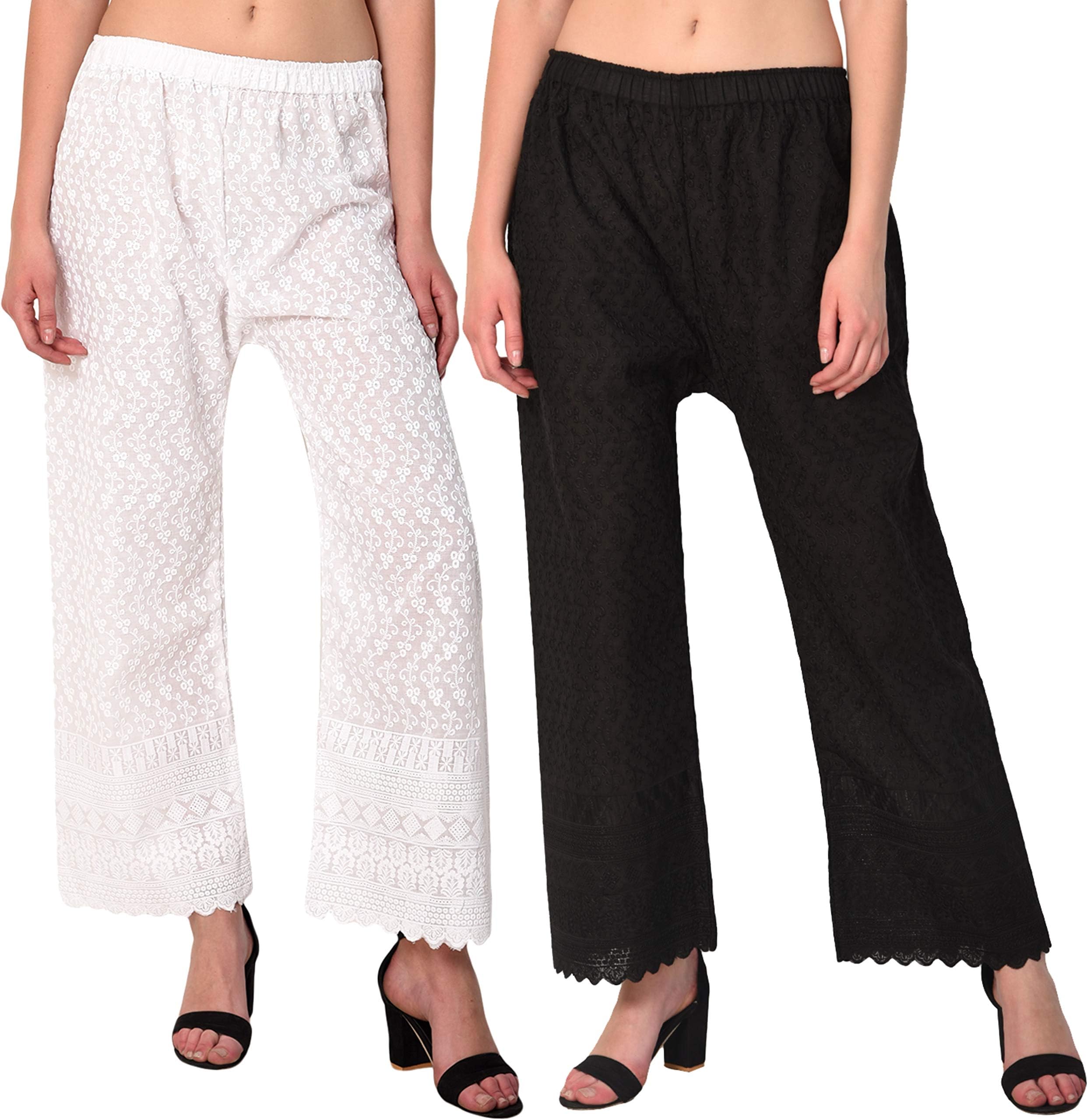SanganiWomen's Loose fit Palazzo (Pack of 2)
