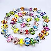 52 PCS Mini Cars and Small Planes Bulk Toys Small Pull Back Cars Treasure Box Toys Bulk Mini Cars Airplane Mini Toys for Boys