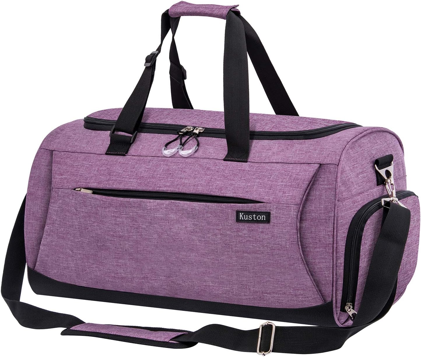  | Kuston Sports Gym Bag with Shoes Compartment &Wet Pocket Gym Duffel Bag Overnight Bag for Men and Women | Sports Duffels