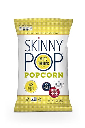 Skinny snack flavored popcorn White cheddar (850251004438)
