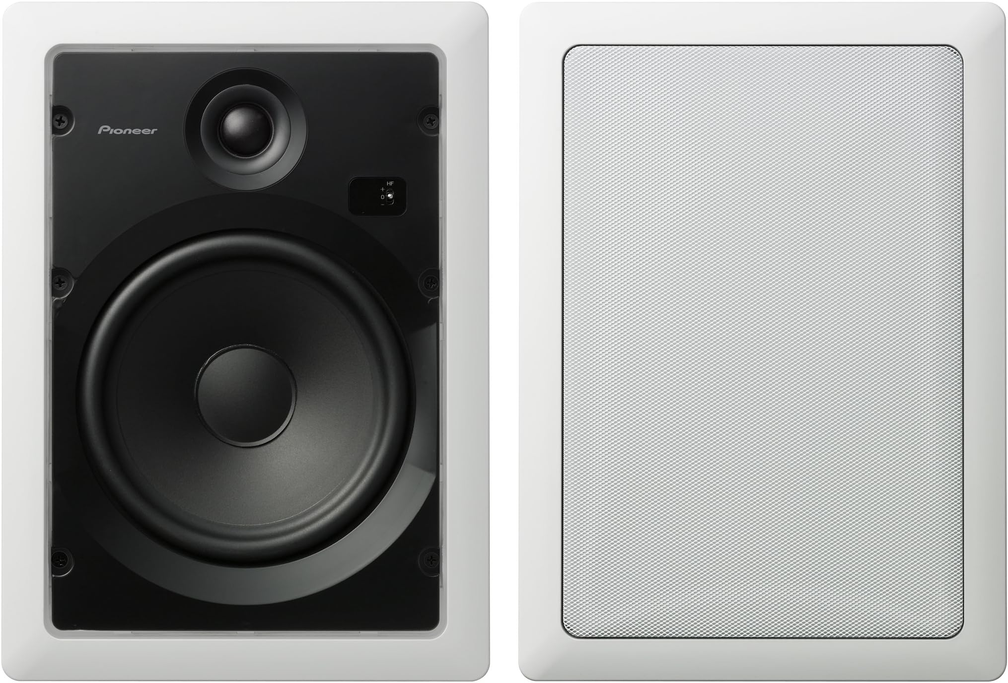 PIONEERIW831-LR Custom Series 8-Inch Rectangular in-Wall Speakers (Pair)