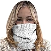 Spotlight Hosiery Winter Neck Warmer Tube Scarf for Women & Men