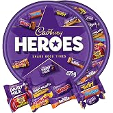 Cadbury Heroes Assorted Chocolate Tub 475g | Variety Chocolate Tub | Sharing &amp; Gift Tub | Assorted Cadbury Milk Chocolate