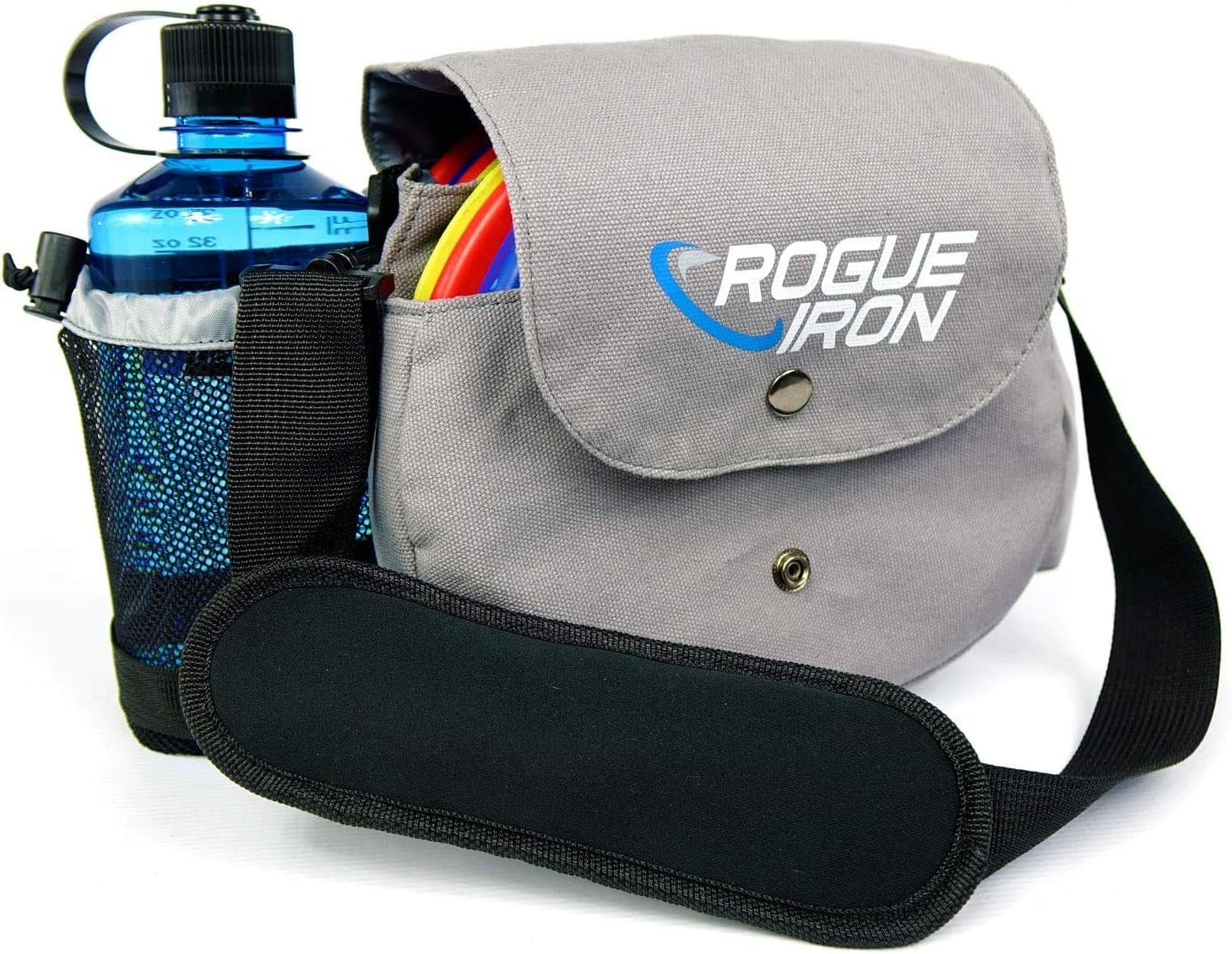 Rogue Iron Sports Small Disc Golf Bag Disc Golf Holder Sling Disc Bag Holds Up to 14 Discs V2