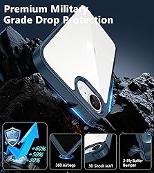 FNTCASE for iPhone 16e Phone Case: Anti Yellowing