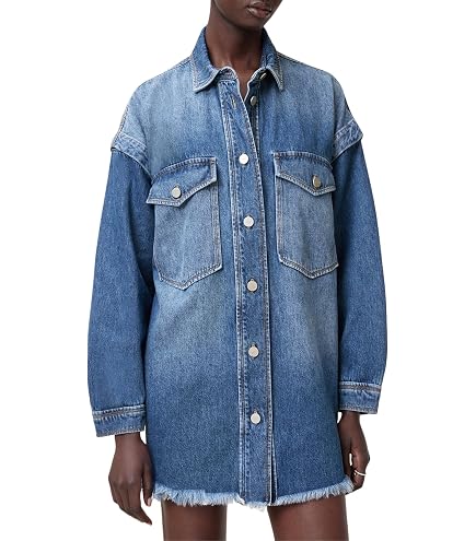 all saints denim dress AllSaints Women's Lily Vintage Black XS at Amazon Women's Clothing store Track Pants Ideal for various occasions Talia White Mini Dress Size:12 -18 months