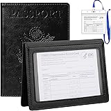 TIGARI Passport Wallets Passport Covers, Passport and Vaccine Card Holder Combo, Ultra Slim Passport Holder for Women…