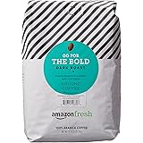 AmazonFresh Go For The Bold Ground Coffee, Dark Roast, 32 Ounce (Pack of 1)