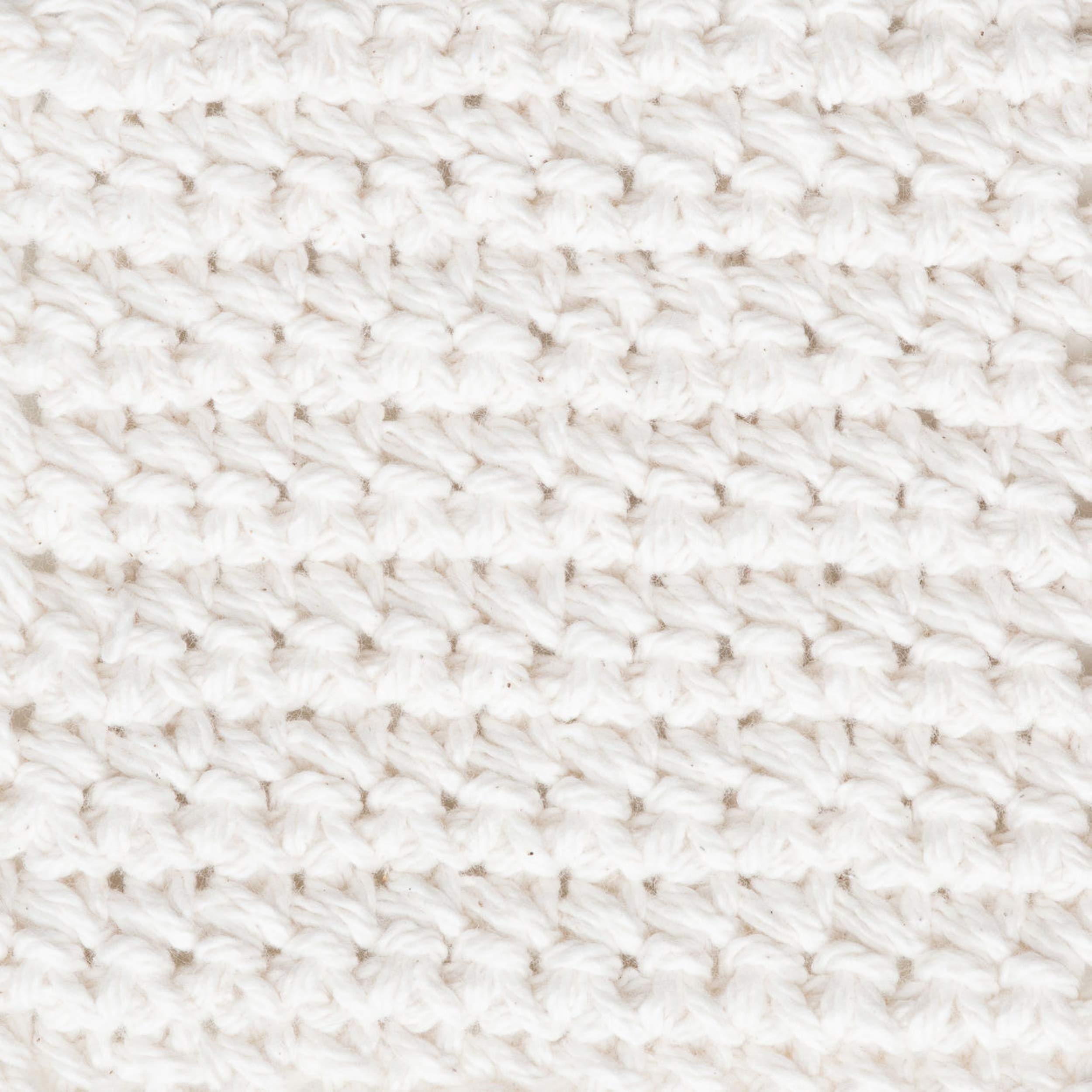 Bernat Handicrafter Cotton Solids Yarn, 1.75 oz, Gauge 4 Medium, 100% Cotton, Off White