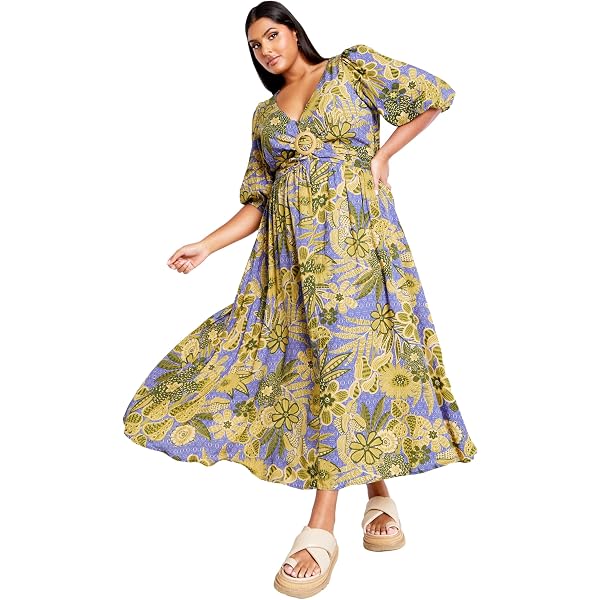 chinese dress ladies City Chic Plus Size Dress, Stripe Zaya Dress at Amazon Women's Clothing  store