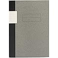 Topdrawer Itoya Japanese Notebook, B6 (4.9" x 6.9"), Grid, 160 pages, Gray