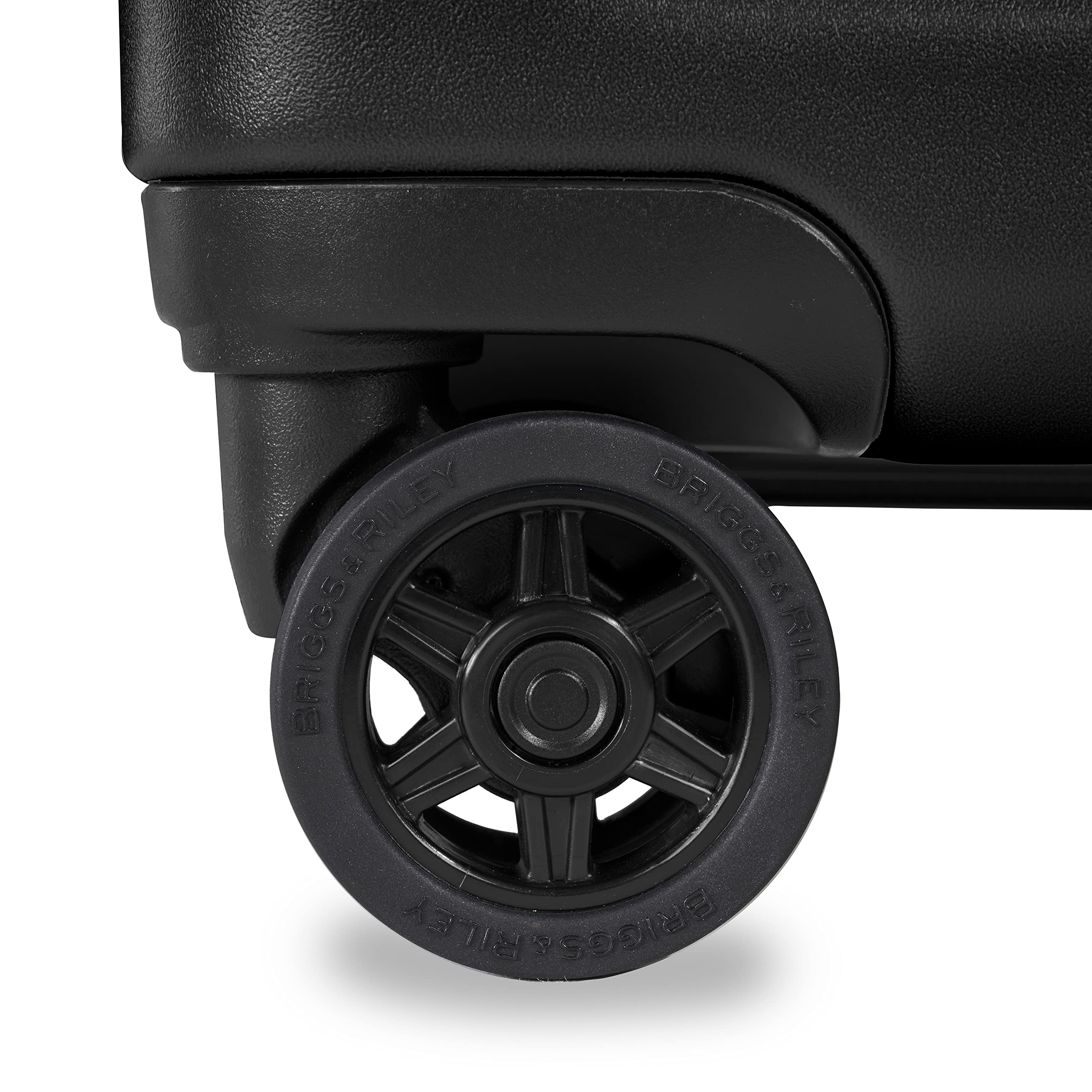 Briggs & Riley Sympatico Hardside Large Spinner Luggage, Matte Black, 27-Inch Checked