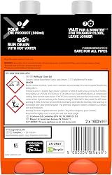 Mr Muscle Drain Unblocker Gel Duo Pack 2 x 1L Fast Acting Thick Drain Cleaner view 7