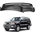 KUAFU Dash Board Cover Compatible with 1999-2007 Chevy Tahoe/Suburban/Silverado/Avalanche GMC Yukon/Sierra 1500 2500 3500 Cover Cap Overlay Dashboard