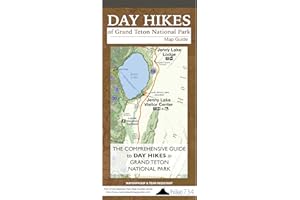 Day Hikes of Grand Teton National Park Map Guide