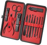 iSOUL Nail Clippers Set 12Pcs Stainless Steel Manicure Grooming Kit view 7