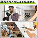 WORKPRO 8V Cordless Drill Set with 53-Piece Accessories 3/8" Chuck LED view 8