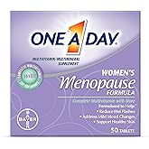 One A Day Women's Menopause Multivitamin with Vitamin A, Vitamin C, Vitamin D, Vitamin E and Zinc for Immune Health Support, Bone health, 50 Count