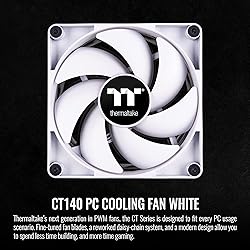 Thermaltake CT140 PC Cooling Fan White