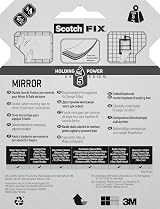 Scotch FIX Mirror Indoor Mounting Tape 19mm x 5m for Humid Areas view 3
