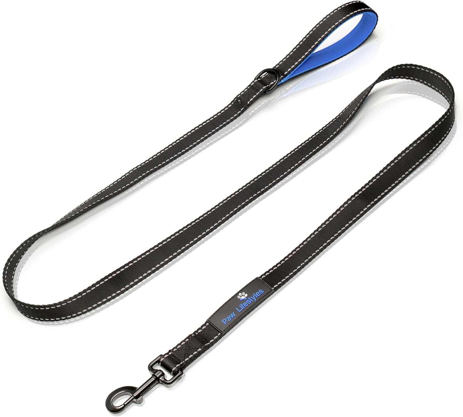 Paw Lifestyles Extra Heavy Duty Dog Leash - 6ft Long - 3mm Thick, Soft Padded Handle for Comfort - Perfect Leashes for Medium and Large Dogs : Pet Supplies