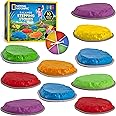 National Geographic Stepping Stones for Kids - Durable Non-Slip, Encourage Toddler Gross Motor Skills and Balance, Obstacle C