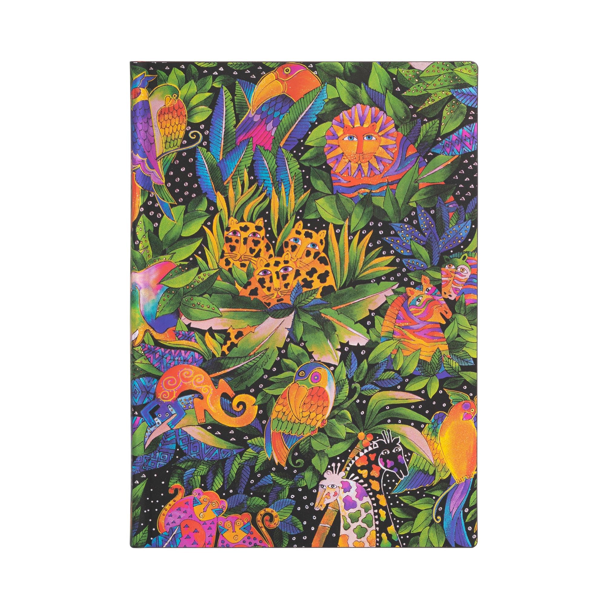 Paperblanks Softcover Flexis Jungle Song | Lined | Midi (130 × 180 mm)