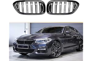 Qitian ABS Gloss Black Front Kidney Grille Grill For BMW 5 Series G30 G31 F90(M5) (2017-2019 Only)
