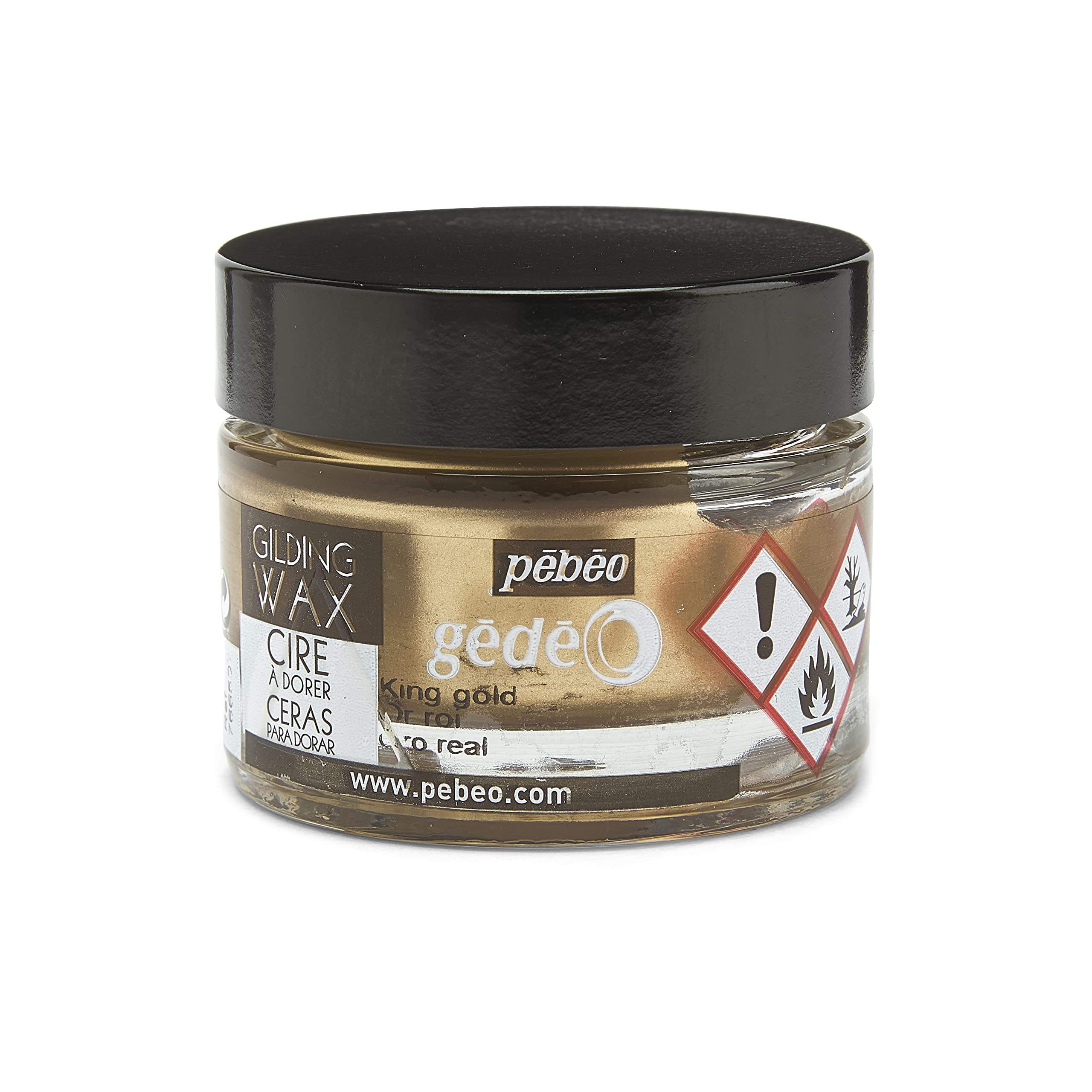 Gedeo 766507 30 ml Gilding Wax, King Gold, 5.5 x 5.5 x 4.5 cm