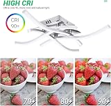 TYCOLIT LED Ceiling Light 24W 2400 Lumen 6500K Curved 4 LED Boards view 6