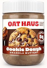 Oat Haus Cookie Dough Granola Butter (Chipless) | Peanut-free, Almond (Tree-Nut) Free, & School-Safe (Top 8 Allergen Free) | 