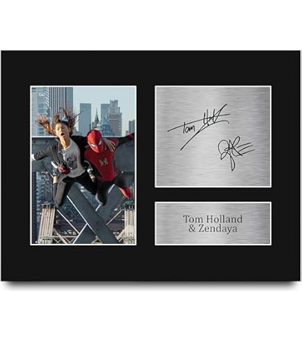 HWC Trading Tom Holland Gift USL Signed Printed Autograph