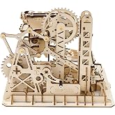 Mechanical Wooden Puzzle Marble Run - Hands Craft