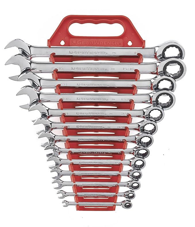 GearWrench 9312 13Piece SAE Master Ratcheting Wrench Set Review