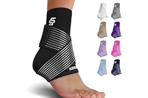 Sleeve Stars Ankle Brace for Sprained Ankle, Plantar Fasciitis Relief Achilles Tendonitis Brace, Ankle Support for Women & Me