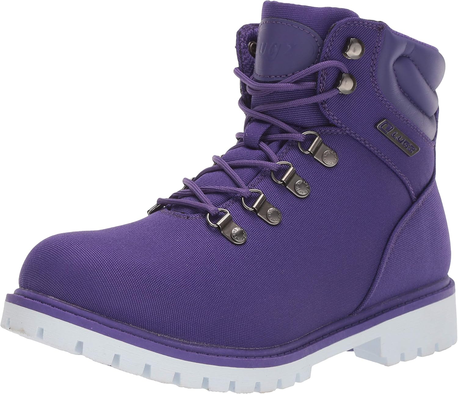 purple lugz boots