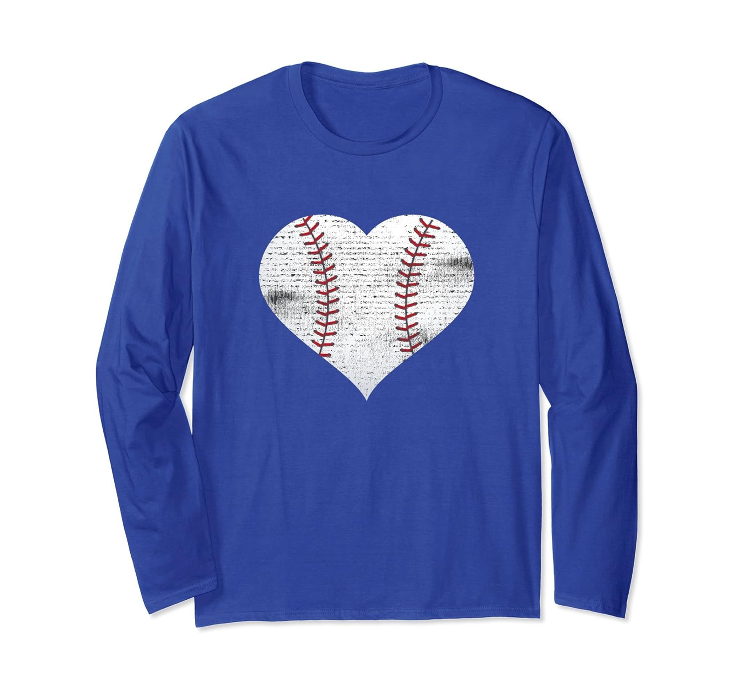 Heart Baseball Long Sleeve Shirt - Baseball Stitch Shirt-anz