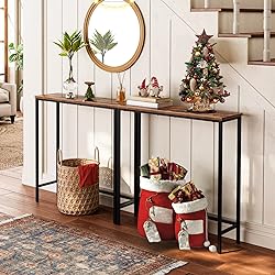 HOOBRO Narrow Console Table, 29.5" Entryway Small