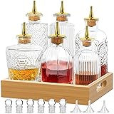 SuproBarware Bitters Bottle for Cocktail Set of 6