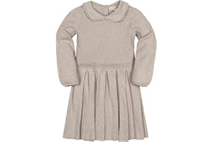 Hope & Henry Girls' French Look Ponte Dress with Bow
