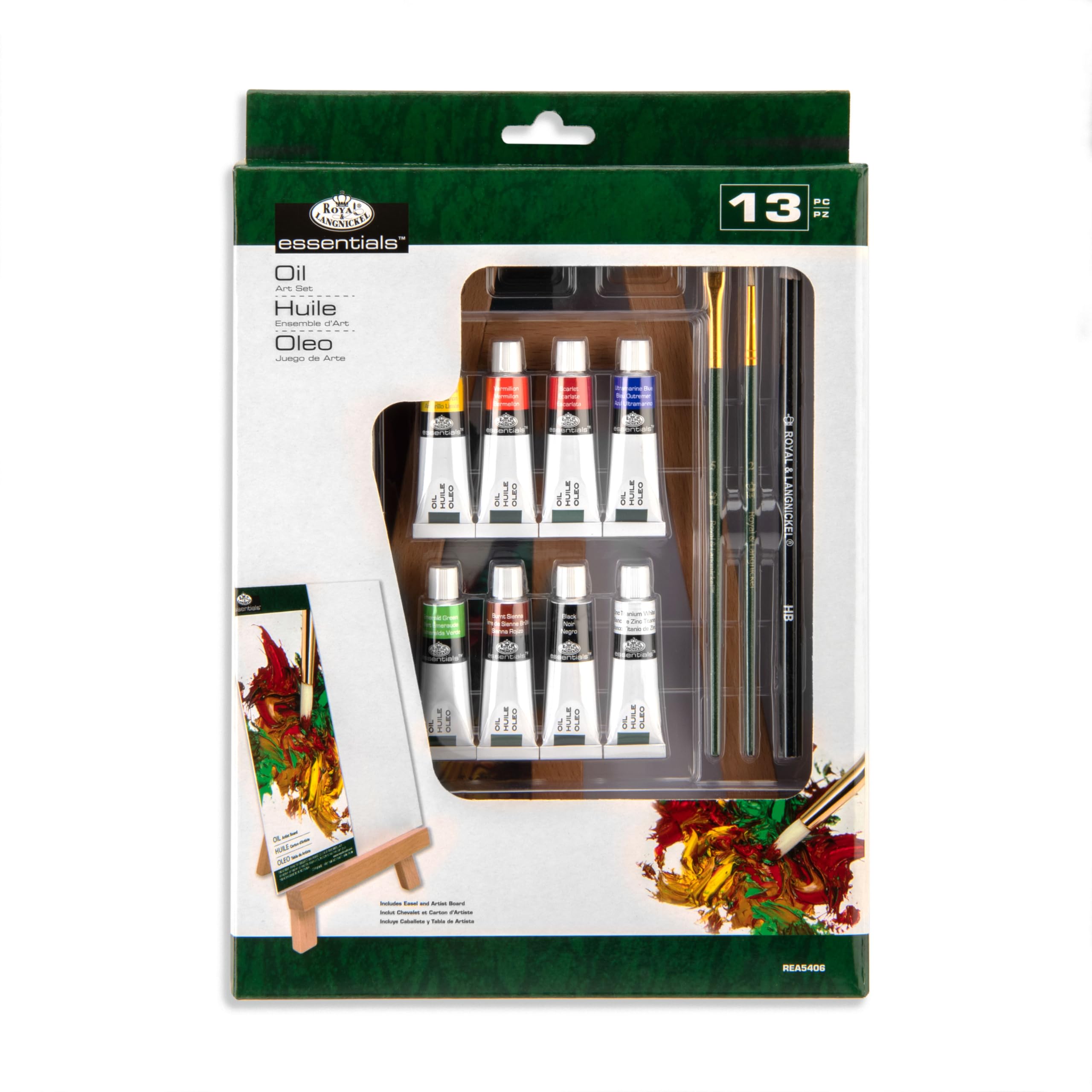Royal & Langnickel Medium Table Easel Oil Set