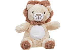 DreamGro Plush Animal Toys - Soft and Cuddly Stuffed Animals for Kids - Cute and Adorable Gifts for Boys and Girls - Perfect for Playtime, Nursery Decor, and Bedtime (Lion)