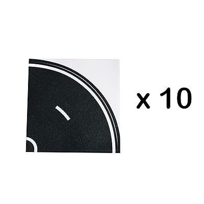 TROLIR Fun Road Tape 2.4&rdquo; Tight Curves, 10 Pack, for Use with Our Road Tape for Car Toys, Perfect to Keep Your Kids Away from Screens, Develop Their Imagination and Memory