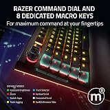 Razer BlackWidow V4 X Minecraft Edition Mechanical Keyboard Chroma RGB Green view 4