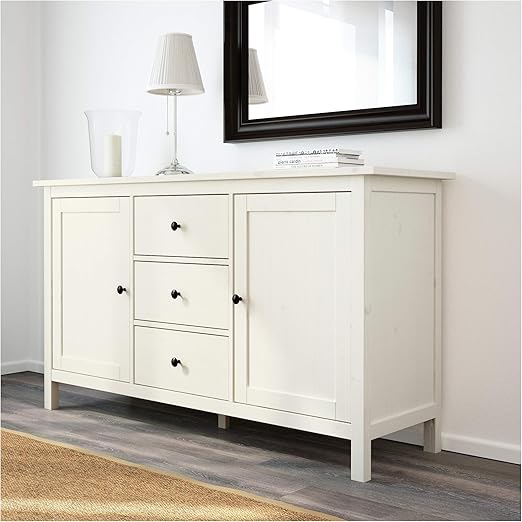 Amazon Com Ikea Hemnes Sideboard White Stain Buffets Sideboards