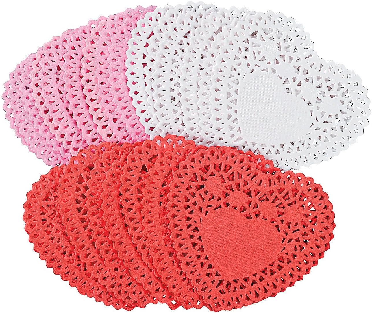 heart doilies crafts