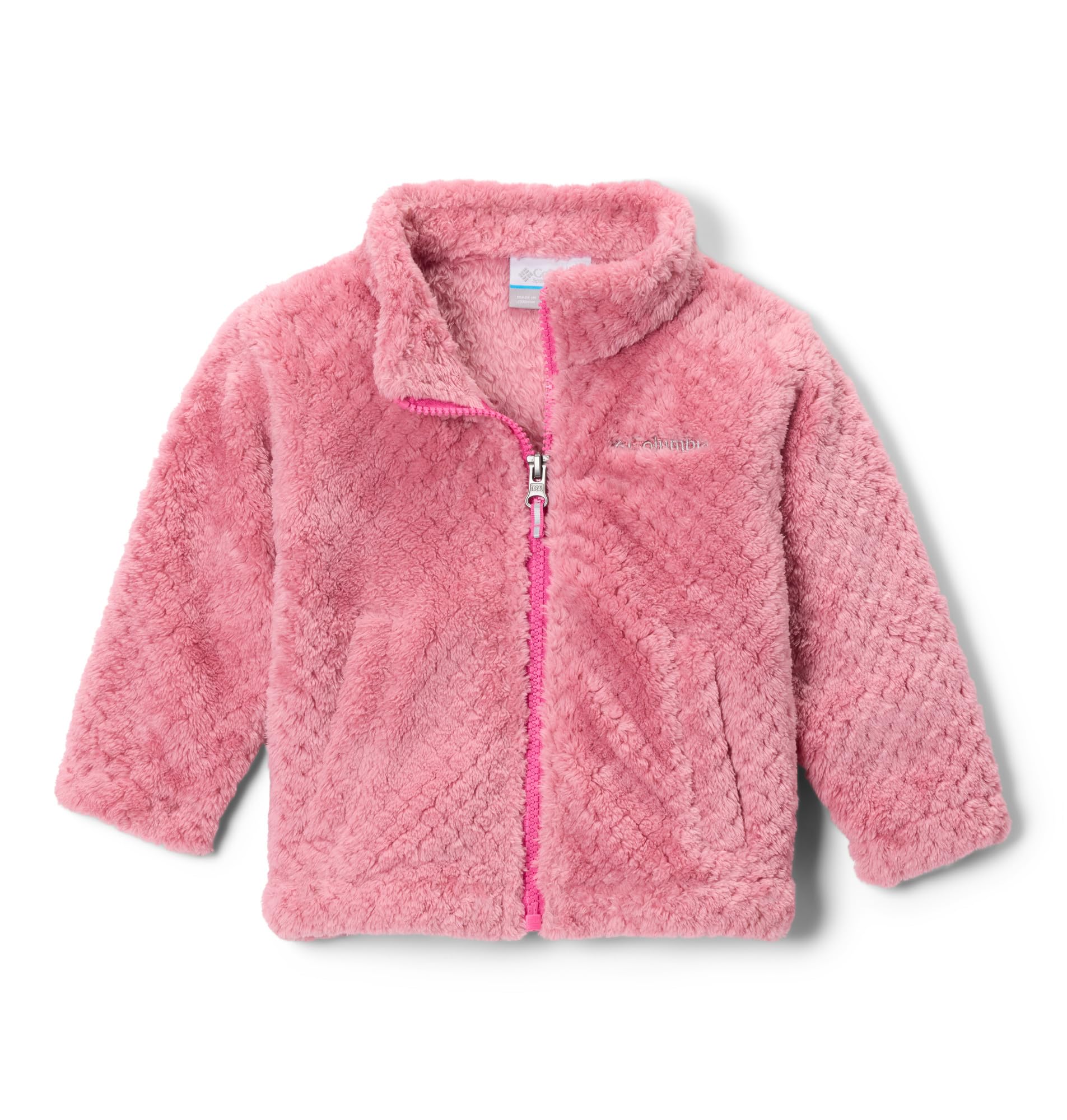 Columbia Youth Infant Fire Side Sherpa Full Zip Fleece Jacket, Rosette, 18/24 Image