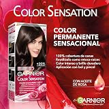 Garnier Color Sensation 3 Pack Dye Box 3.0 Dark Brown Long-Lasting Colour view 7